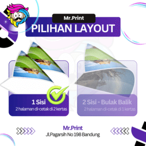 Cetak Kertas AP100 A3+ 32x48cm - 1 Muka