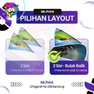 Cetak Kertas AP100 A3+ 32x48cm - BB 2 Muka