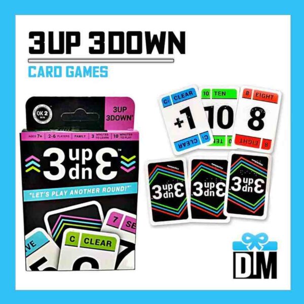 Games Kartu 3up 3down