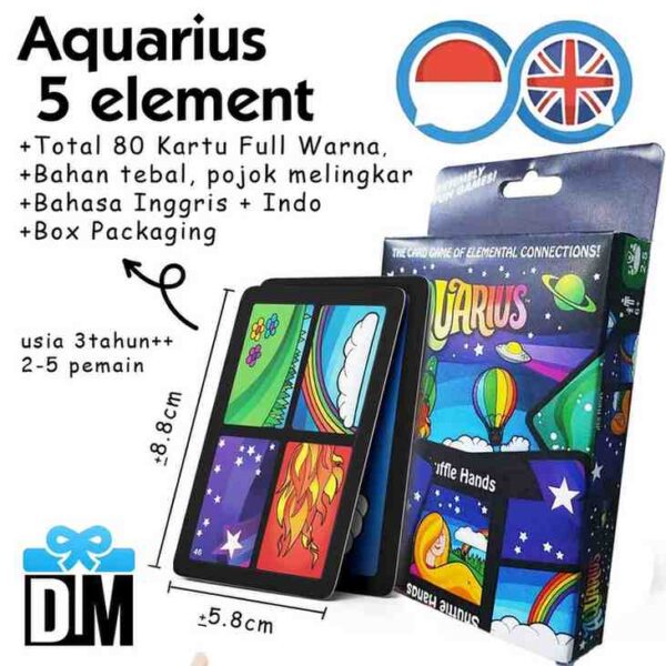 Mainan Kartu Aquarius