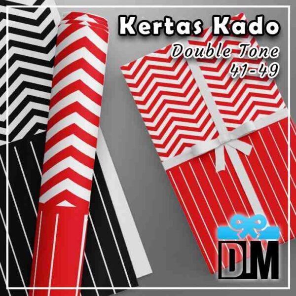 Kertas Kado DOUBLE TONE