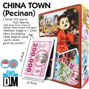 Mainan Kartu China Town Kota Cina