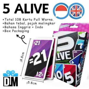 Mainan Kartu 5 Alive