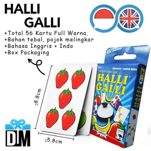 Mainan Kartu Halli Galli