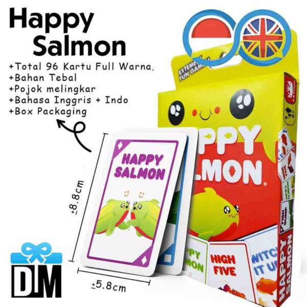 Mainan Kartu Happy Salmon