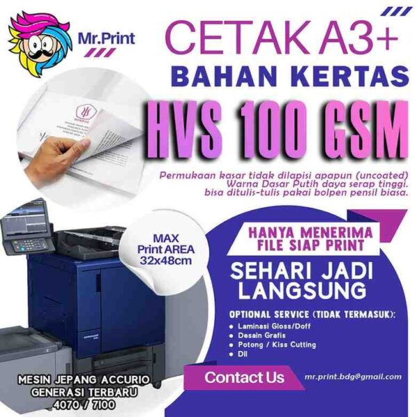 Cetak A3+ HVS A3 32x48cm