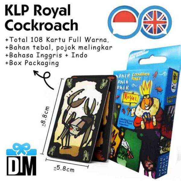 Mainan Kartu Kaker Laken Poker Royal