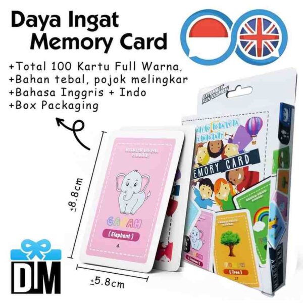Mainan Kartu Daya Ingat Memory Card