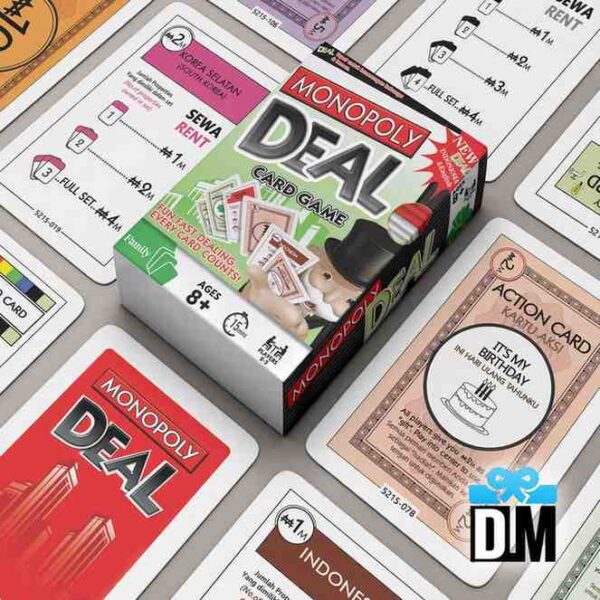 Mainan Kartu Monopoli Deal