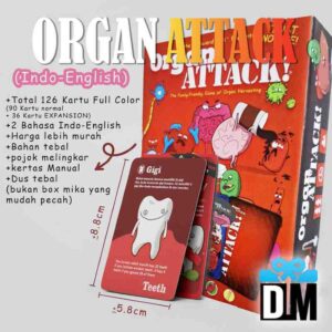Mainan Kartu Organ Attack