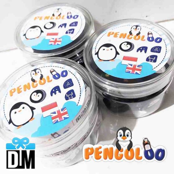 Mainan Kartu Pengoloo Penguin Telur
