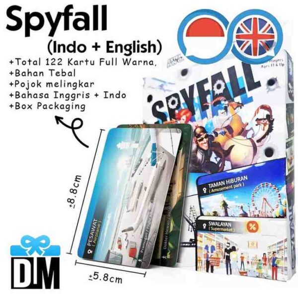 Mainan Kartu Spyfall