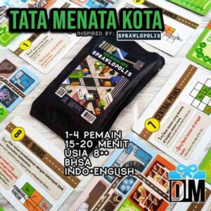 Mainan Kartu Sprawlopolis Tata Menata Kota
