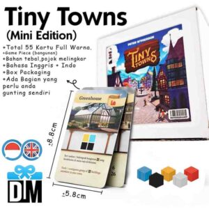 Mainan Kartu Mahal Tiny towns