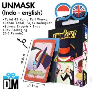 Mainan Kartu Unmask- Unmask
