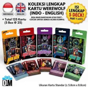 Mainan Kartu Werewolf