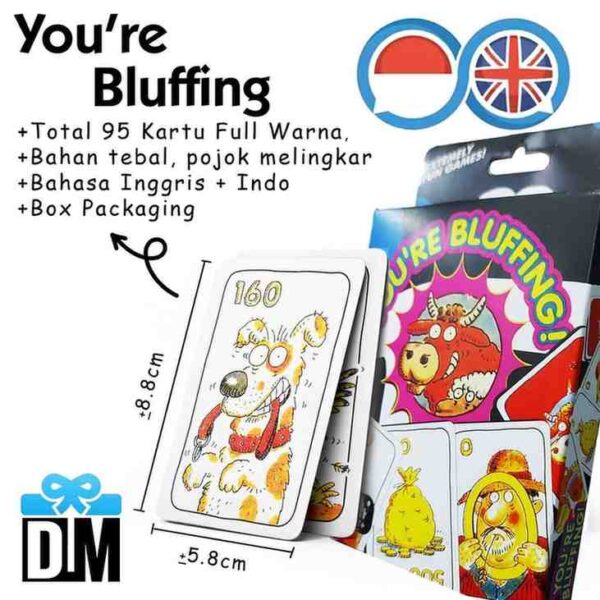 Mainan Kartu Youre Bluffing