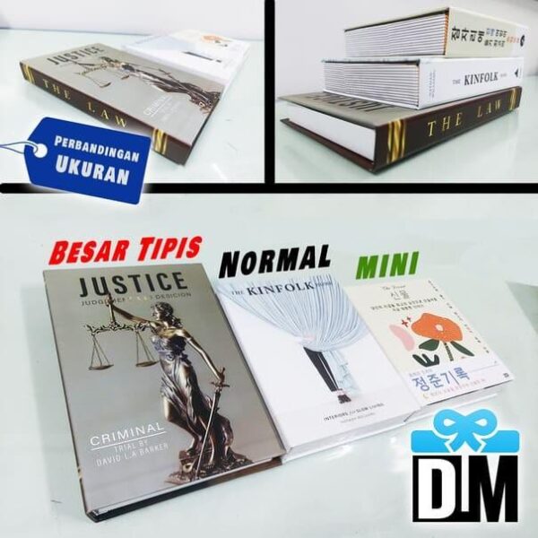 Buku Palsu Pajangan Dummy Normal
