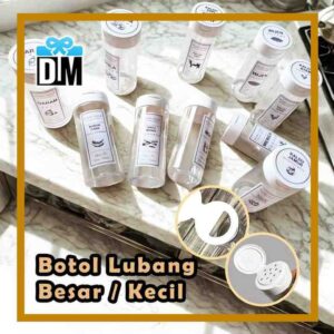 Botol Bumbu boncabe lubang besar kecil