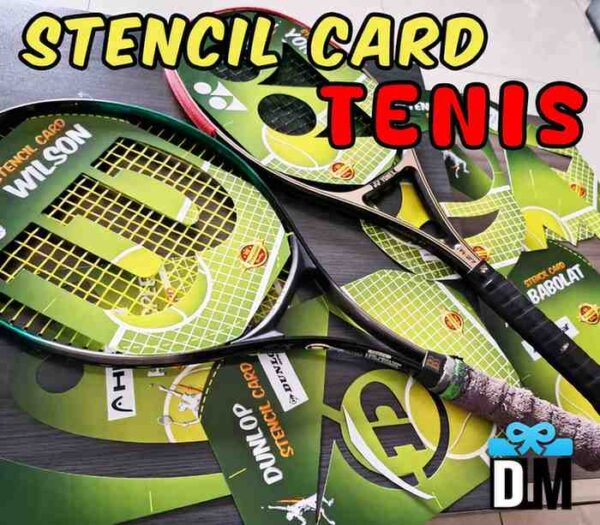 Cetakan logo Tenis Raket TENNIS