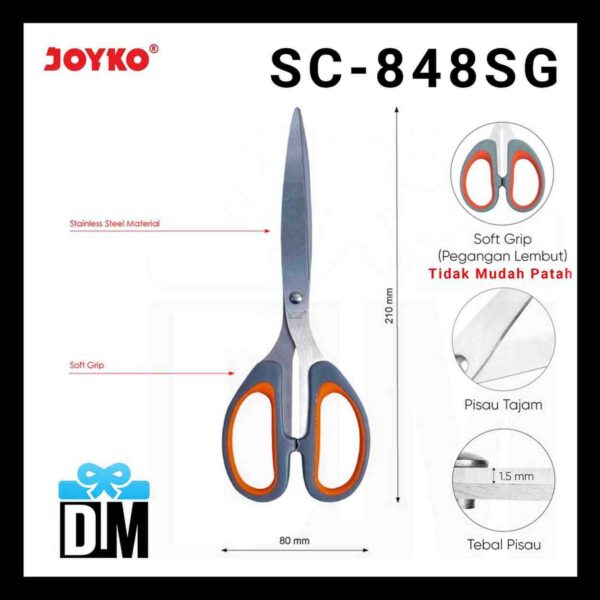 Gunting Ukuran Besar Joyko SC-848SG