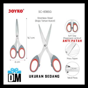 Gunting Ukuran Sedang Joyko SC-838SG