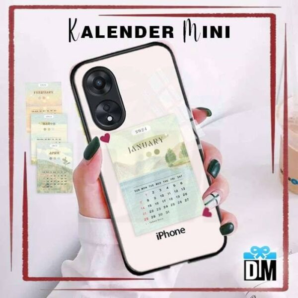 Kalender Mini Handphone