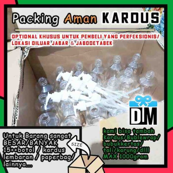 Packing Aman Kardus Ukuran Besar Produk diatas 500rb