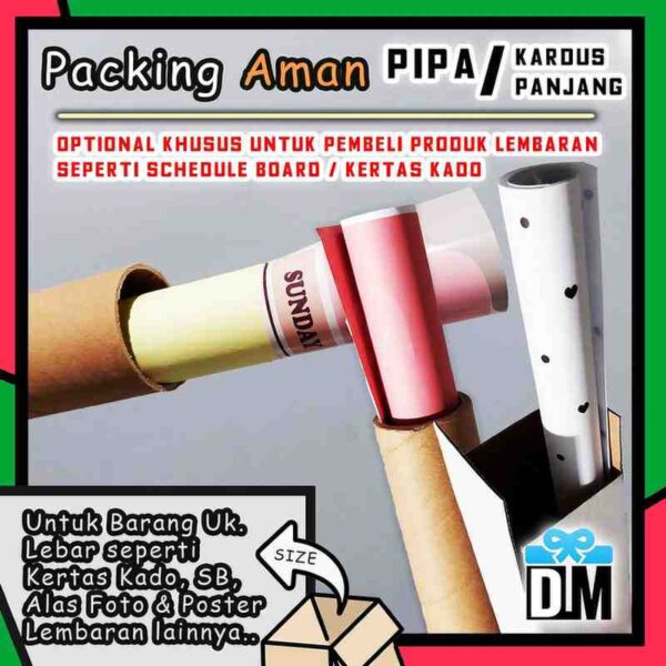 Packing Aman Panjang atau PIPA Tambahan