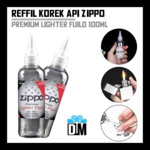 Refill Isi Minyak Zippo 100 ML Bahan bakar Korek Api Minyak Isi Ulang