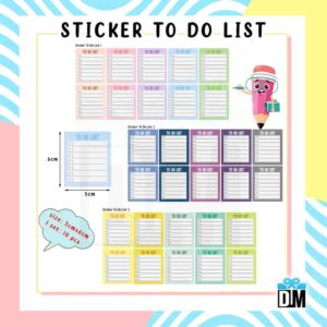 Sticker To Do List