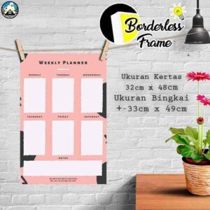 Schedule Weekly Planner Kode WP01