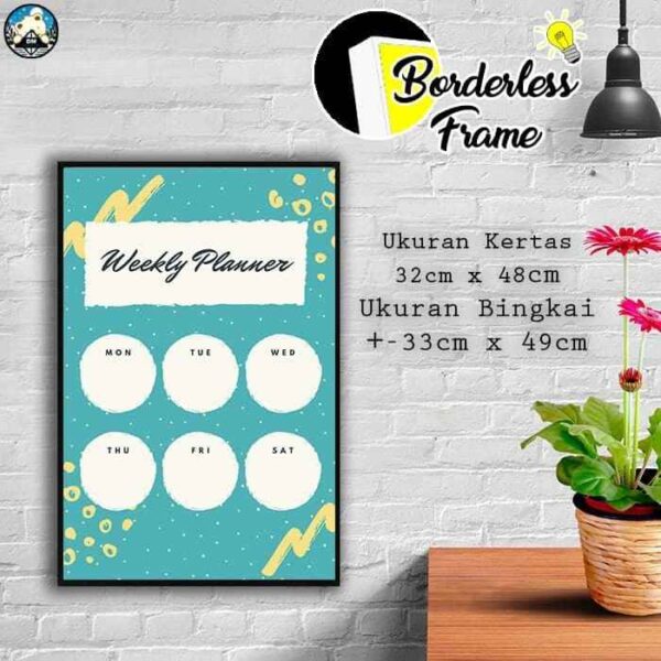 Schedule Weekly Planner Kode WP02