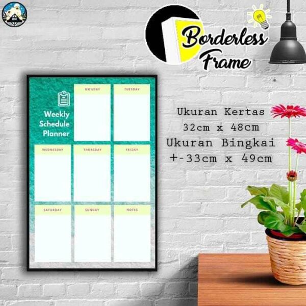 Schedule Weekly Planner Kode WP04