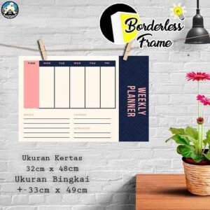 Schedule Weekly Planner Kode WP06