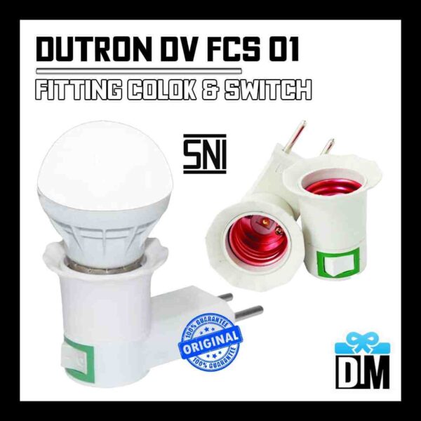 Fitting Dudukan Saklar Lampu Bohlam