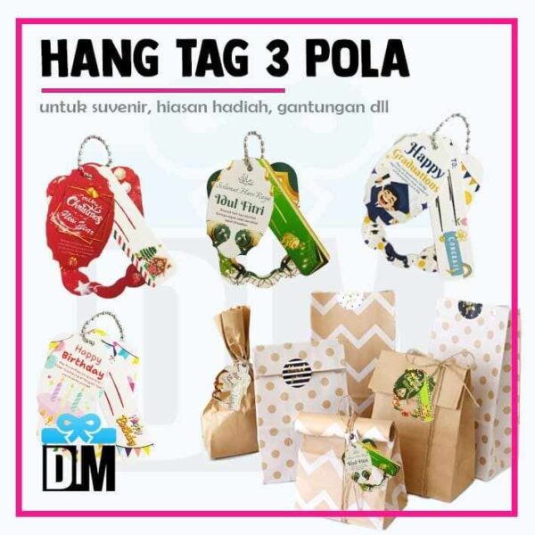 Hang tag 3 pola