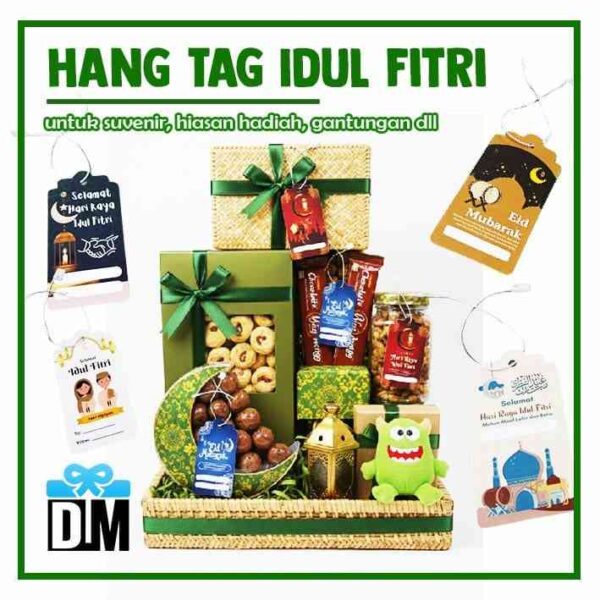 Hang tag Idul Fitri Single
