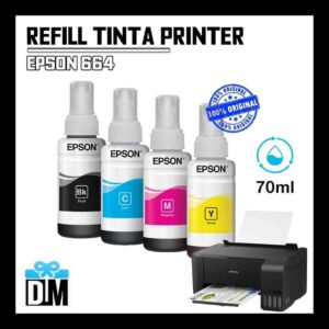 Isi Tinta Refill Printer 664